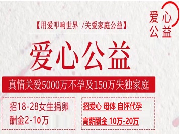 伊春捐卵助孕生子 爱心志愿者招募